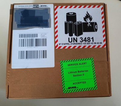 Paket geschlossen von DHL
